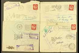 UNDELIVERABLE COVERS  1956 (Oct-Nov) Small Collection Of Covers All Bearing 2½d Wildings And Sent From The Nestle Compan - Other & Unclassified