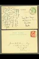 ROYAL HOUSEHOLD MAIL - BALMORAL CASTLE CDS'S  1910 And 1927 Postcards With Good Clear Strikes. (2) For More Images, Plea - Sonstige & Ohne Zuordnung