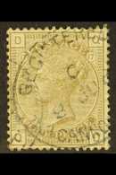 1880-83  4d Grey-brown, Plate 17, SG 160, Very Fine Used Bearing "Cannock" Registered Cancel For More Images, Please Vis - Otros & Sin Clasificación