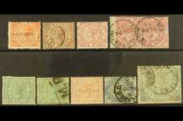 TELEGRAPH STAMPS  1876-81 Mint And Used Selection Comprising ½d "SPECIMEN" Mint, 1d Used, 3d Mint Plus A Cds Vertical Pa - Other & Unclassified