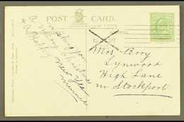 POSTED IN ADVANCE FOR CHRISTMAS DAY  1908 Manchester Machine Cancel, Good Strike On Postcard. For More Images, Please Vi - Sin Clasificación
