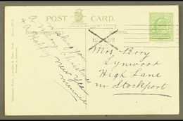 POSTED IN ADVANCE FOR CHRISTMAS DAY  1908 Manchester Machine Cancel, Good Strike On Postcard. For More Images, Please Vi - Non Classificati