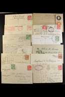 INTERESTING COVERS AND CARDS COLLECTION  Including Some Unused And Used Postal Stationery Items. Note WWI Censored And F - Ohne Zuordnung