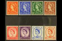 1958-61  Graphite Lined Definitive Set, SG 587/594, Very Fine Mint (8 Stamps) For More Images, Please Visit Http://www.s - Altri & Non Classificati