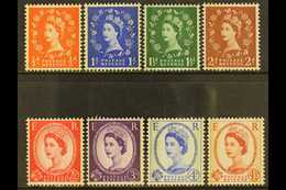 1959  Phosphor Graphite Definitive Set, SG 599/609, Never Hinged Mint (8 Stamps) For More Images, Please Visit Http://ww - Autres & Non Classés