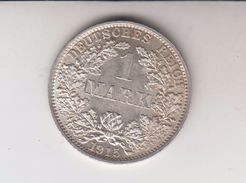 KAISERREICH: 1 Mark 1915  A, Stempelglanz - 1 Mark & 1 Reichsmark