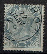 39 Obl  Arlon  Gris Perle - 1883 Léopold II