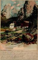 Diemer, Zeno Hinterbärenbad 1910 Künstler-Karte I-II - Altri & Non Classificati