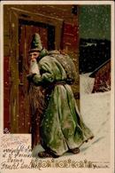 Mailick, A. Weihnachtsmann Künstlerkarte 1905 I-II Pere Noel - Andere & Zonder Classificatie