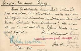 Kunstgeschichte Leipzig Dresden Rößler, Paul Korrespondenz Mit Handschriftlichem Vermerk Des Künstlers I-II - Altri & Non Classificati