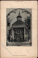 Seide Gewebt Kevelaer (4178) Gnadenkapelle 1900 I-II (fleckig) Soie - Altri & Non Classificati