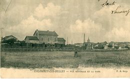 54 - Colombey Les Belles : Vue Générale Et La Gare - Colombey Les Belles