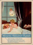 Puppe Minerva Celluloid Puppen  Werbe AK I-II - Speelgoed & Spelen