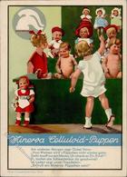 Puppe Minerva Celluloid Puppen  Werbe AK I-II - Spielzeug & Spiele