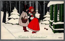 Ebner, Pauli Kinder Weihnachten Künstlerkarte 1912 I- Noel - Ebner, Pauli