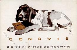 Hohlwein, L. Cenovis Hundekuchen Künstlerkarte I-II - Hohlwein, Ludwig