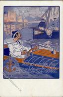 Werbung Moteur Ballot Schiffe Boote Werbe AK I-II Publicite Bateaux - Reclame