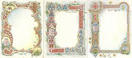 Liebig Lot Mit 6 Tisch-Karten Um 1890 I-II - Advertising