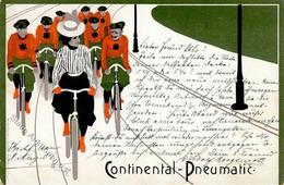 Continental Fahrrad Pneumatic I-II (Ecke Abgestossen) Cycles - Advertising