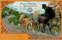 Continental Pneumatic Fahrrad Werbe AK I-II Cycles - Publicité