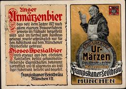 MÜNCHEN - FRANZISKANER MÄRZENBIER I-II - Bierbeek