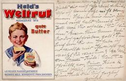Lebensmittel Schkeuditz (O7144) Held's Weltruf Margarine I-II - Pubblicitari