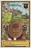 Wein Würzburg (8700) Stein Leporello I-II Vigne - Tentoonstellingen