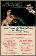 Zirkus August Louis De Vriendt Künstlerkarte 1912 I-II - Circus