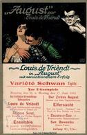 Zirkus August Louis De Vriendt Künstlerkarte 1912 I-II - Zirkus