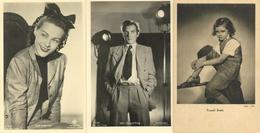 Schauspieler Lot Mit über 70 Ansichtskarten Vor 1945 I-II - Attori