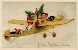 WEIHNACHTSMANN - Flugzeug Mit Spielzeug I Jouet Aviation - Other & Unclassified