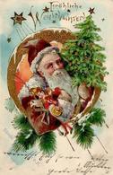 Weihnachtsmann Spielzeug  Prägedruck 1905 I-II Pere Noel Jouet - Autres & Non Classés