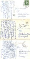 Adel Anastasia Herzogin Zu Mecklenburg Autograph Lot Mit 3 Ansichtskarten I-II - Familles Royales