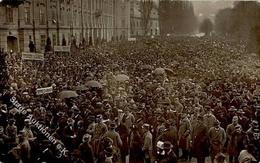 Politik Innsbruck (6020) Österreich Massenkundgebung Für Deutsch Südtirol Foto AK I-II - Events