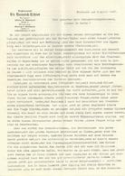 Politik Österreich 1947 Brief Von Dr. H. Hitzler An Oberlandesgerichtspräsident Dr. A. Seitz, Inhalt Der Prozess Von Dr. - Events