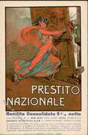 Politik Prestito Nazionale Italien Künstlerkarte I-II - Eventi