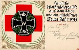 ROTES KREUZ - WEIHNACHTEN Im Felde 1915 I-II - Croce Rossa