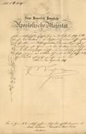 Militär Ernennungsurkunde Zum Feldzeugmeister 1859 I-II - Other & Unclassified