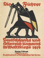 WK I Die Führer Deutschlands Und Österreich-Ungarns Leporello Mit 26 Abbildungen I-II - Guerra 1914-18