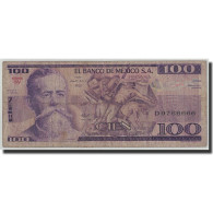 Billet, Mexique, 100 Pesos, 1981, 1981-01-27, KM:74a, B - Mexico