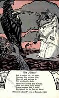 WK I Propaganda - DEUTSCHER AAR - The TIMES Sign. Julius Diez I - Guerra 1914-18
