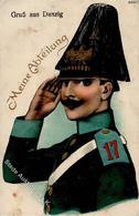 Regiment Danzig Nr. 17 1915 I-II (fleckig) - Regimente