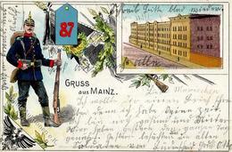 Regiment Nr. 87 Mainz (6500) 1901 I-II - Regiments