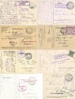 Feldpost WK I Und Etwas WK II Lot Mit Circa 40 Ansichtskarten I-II - Oorlog 1914-18