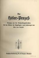 Zwischenkriegszeit Buch Der Hitler Prozess Auszüge Aus Den Verhandlungsberichten Kursell, Otto Von 1924 Deutscher Volksv - Other & Unclassified