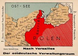 NS-LANDKARTE WK II - Der KORRIDOR - Klappkarte Nr. 2 - I - Oorlog 1939-45