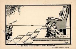 Propaganda WK II  - ANTI-Propaganda ENGLAND - MUSSOLINI Sign. Kem I-II - Oorlog 1939-45