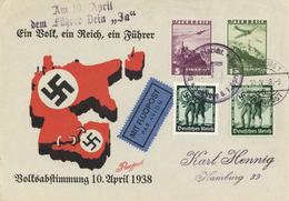 Propagandabrief WK II - MIF DR-ÖSTERREICH 1938 I-II - Oorlog 1939-45