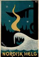 WK II Propagandakarte - Weihnachtskarte Der NSDAP STOCKHOLM, Marke Ab, II - Oorlog 1939-45