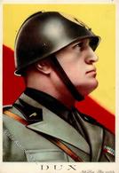 Mussolini WK II  Künstlerkarte I-II - Guerre 1939-45